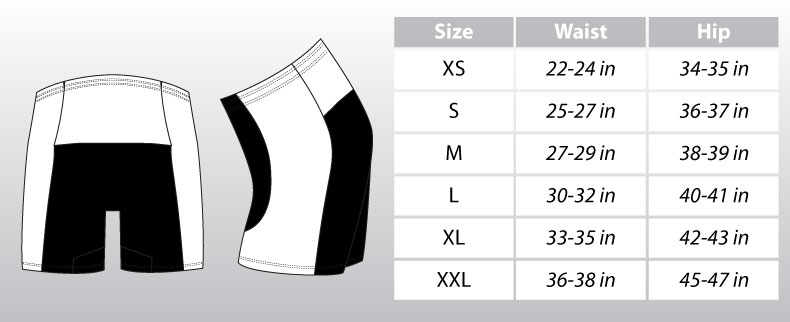 SOLA WOMEN'S RACING SHORTS